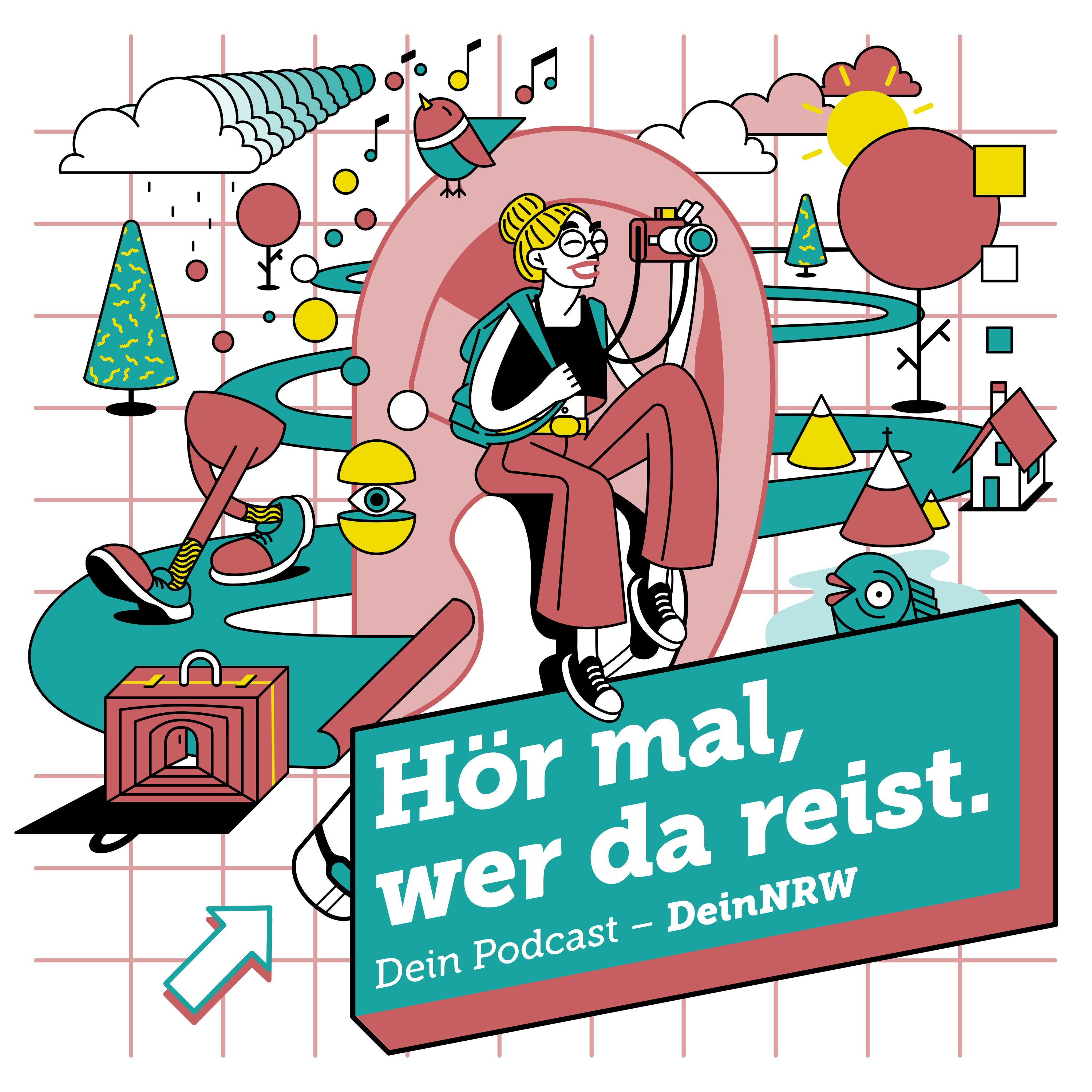 Hör mal, wer da reist. Der neue Podcast von Tourismus NRW lässt Menschen zu Wort kommen, deren Leidenschaft neue Blicke auf das Reiseland NRW gewährt.