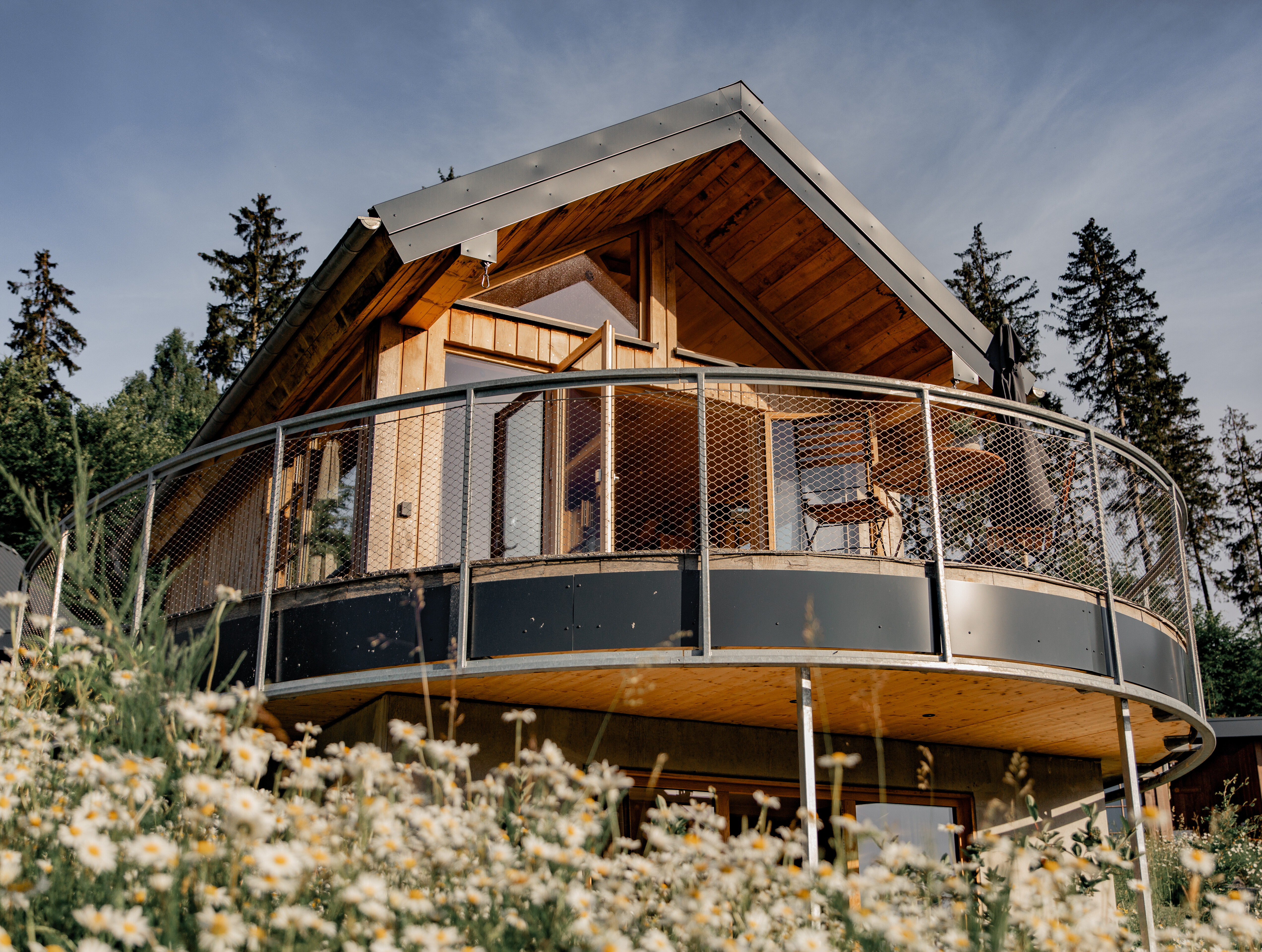 Hütte im Bergdorf Liebesgrün im sauerländischen Schmallenberg