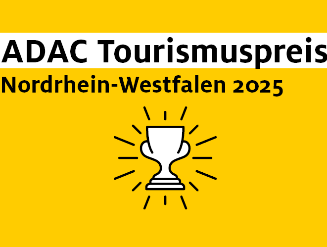 Logo ADAC Tourismuspreis NRW 2025