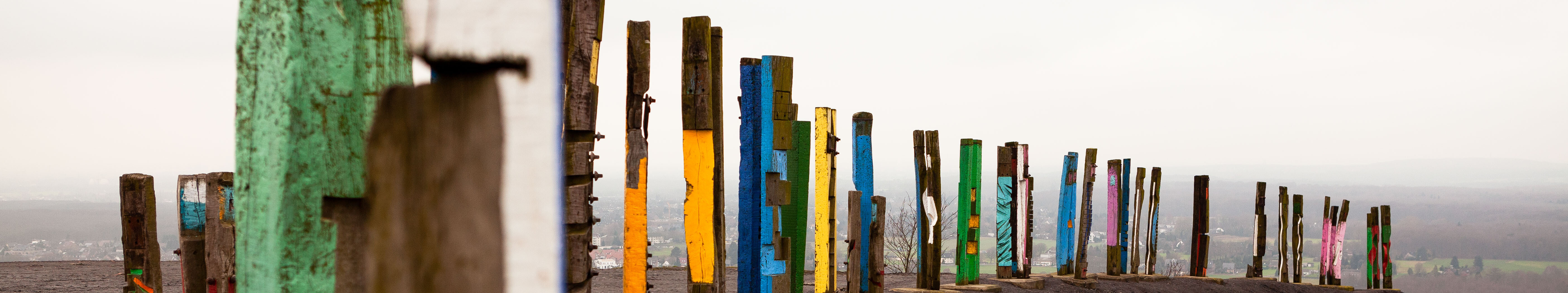 Halde Haniel bei Bottrop im Ruhrgebiet