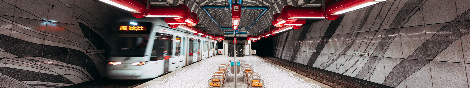 U-Bahn Station Bergwerk Consolidation in Gelsenkirchen  © Johannes Höhn