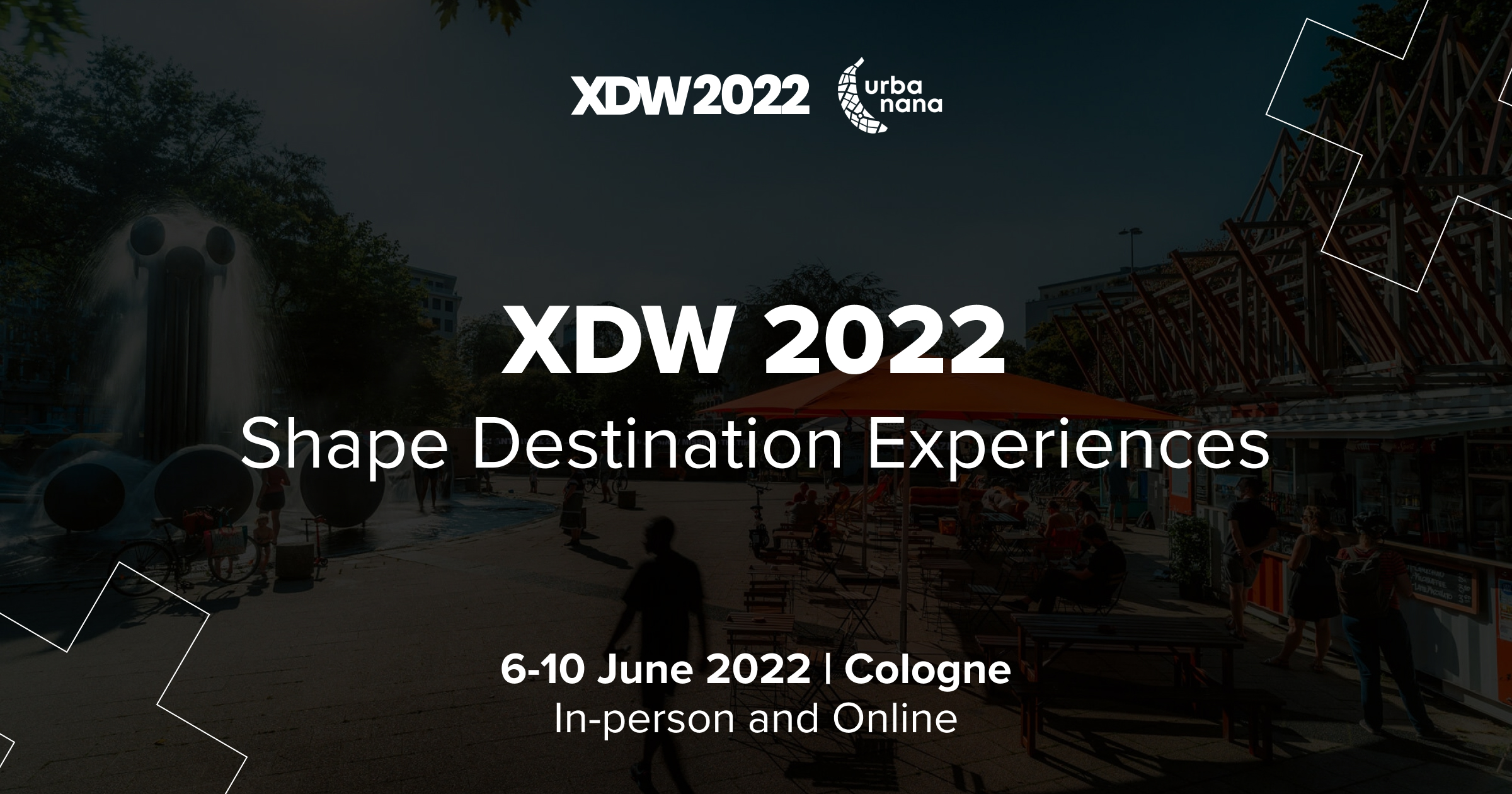 Mit der X Design Week vereint das Projekt urbanana als Destinationspartner im Juni Tourismus- und Digitalwirtschaft in Köln und online.