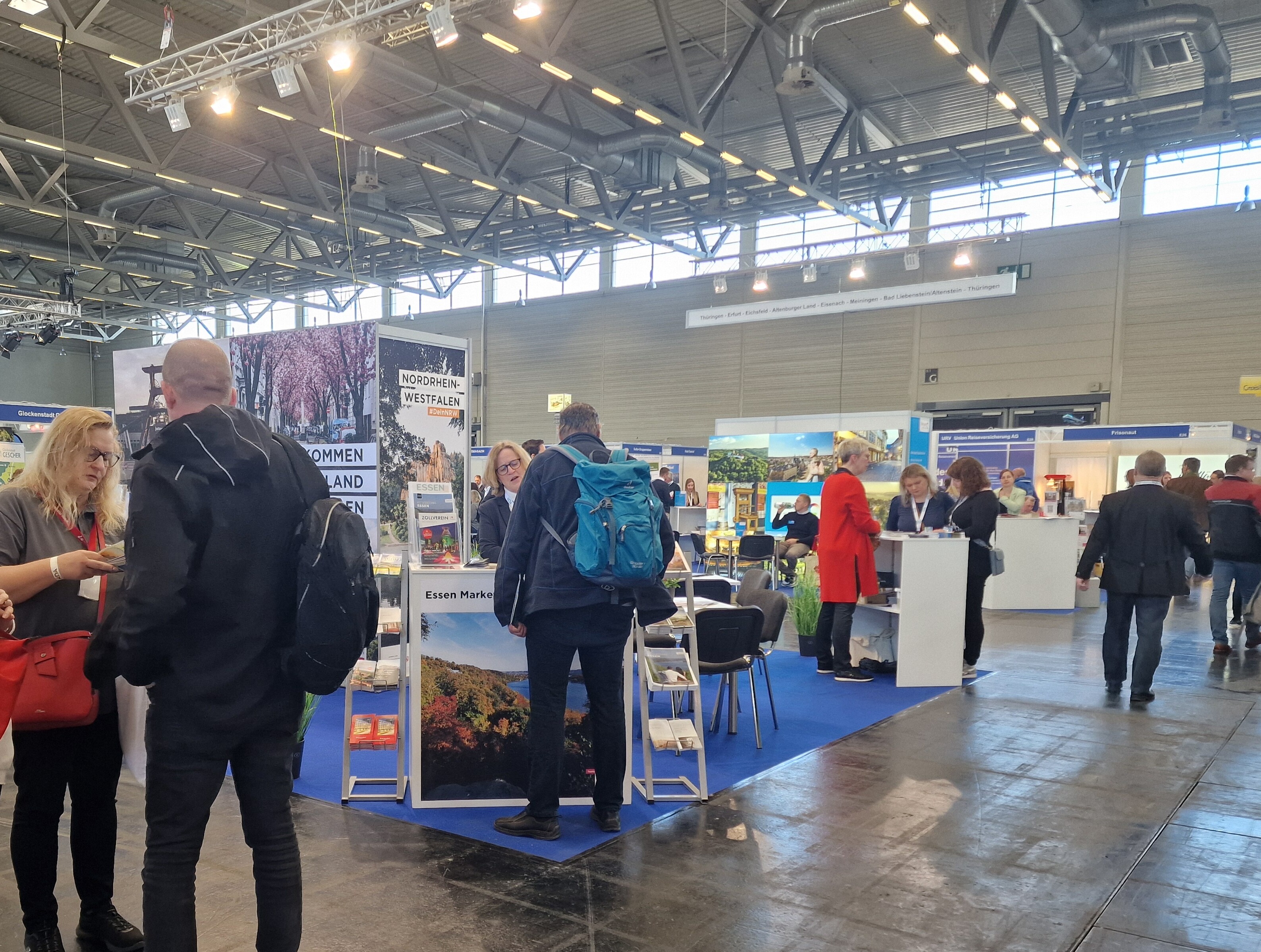 Der Stand von Tourismus NRW bei der RDA Group Travel Expo 2024