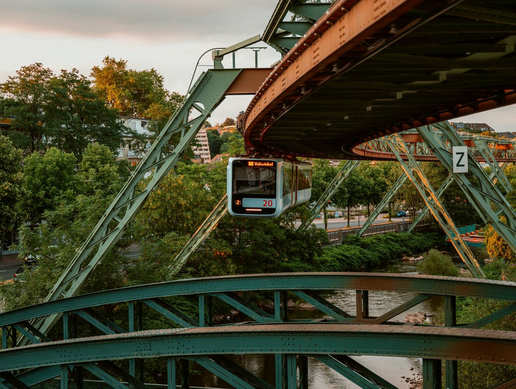 Schwebebahn in Wuppertal