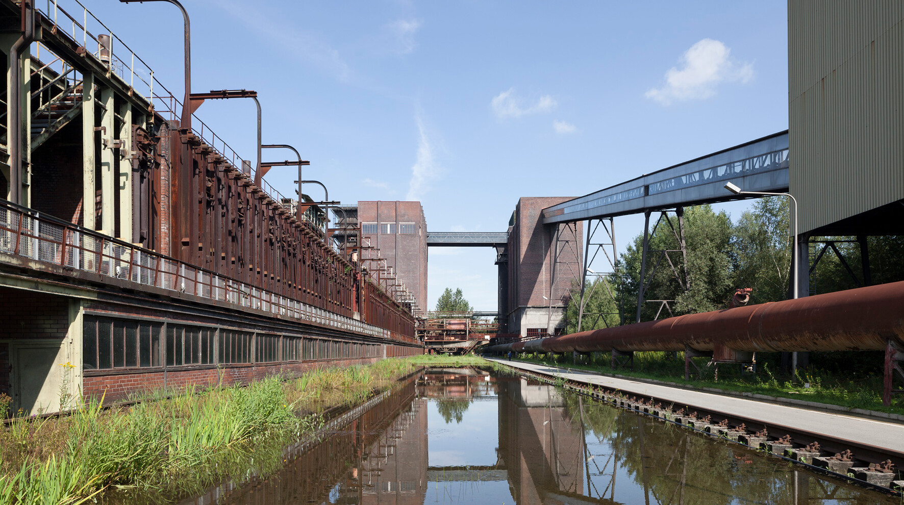 Außengelände Kokerei Hansa in Dortmund © Werner J. Hannapel Industrieanlagen der Kokerei Hansa in Dortmund