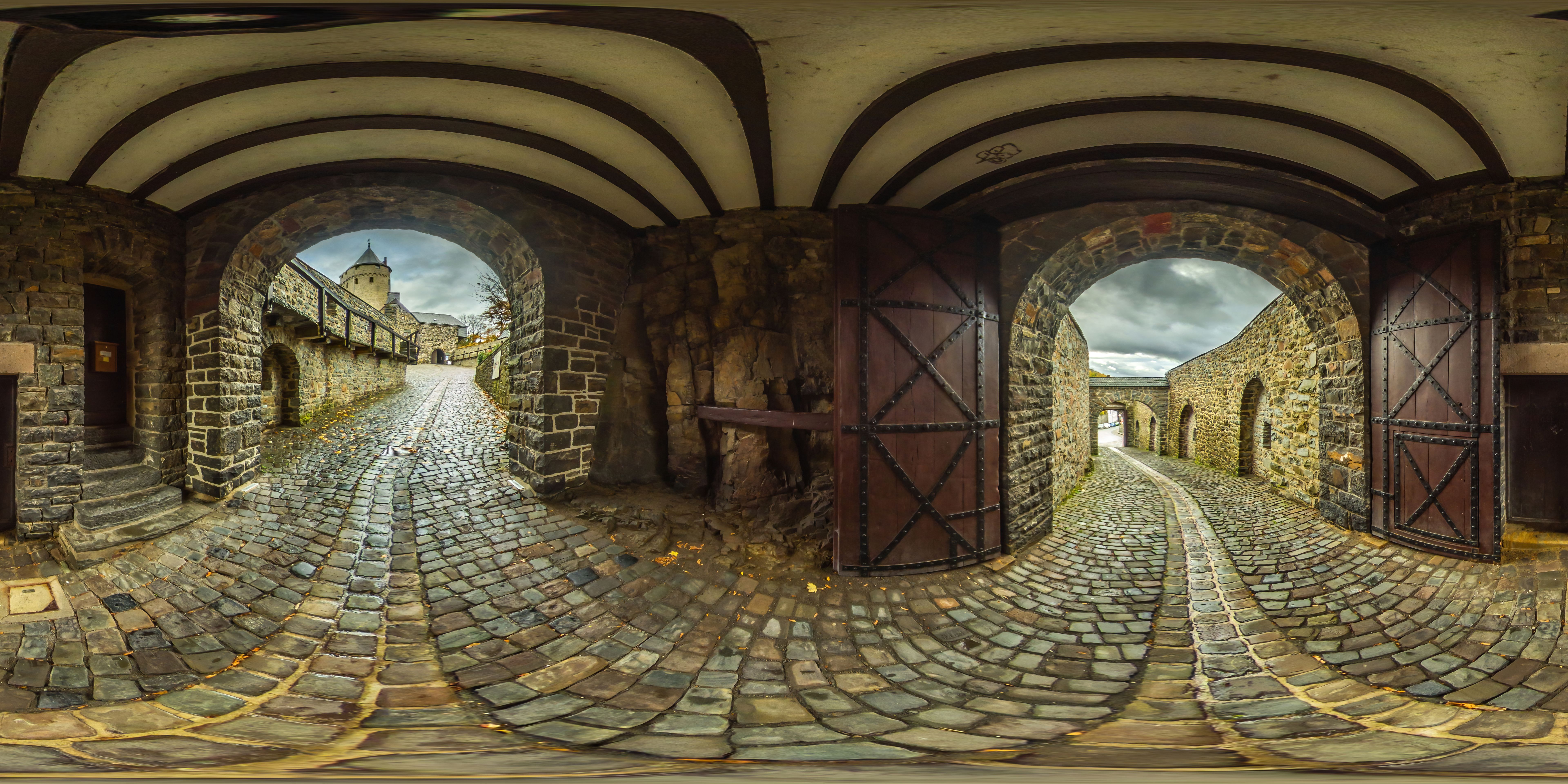 360-Grad-Aufnahme von Burg Altena
