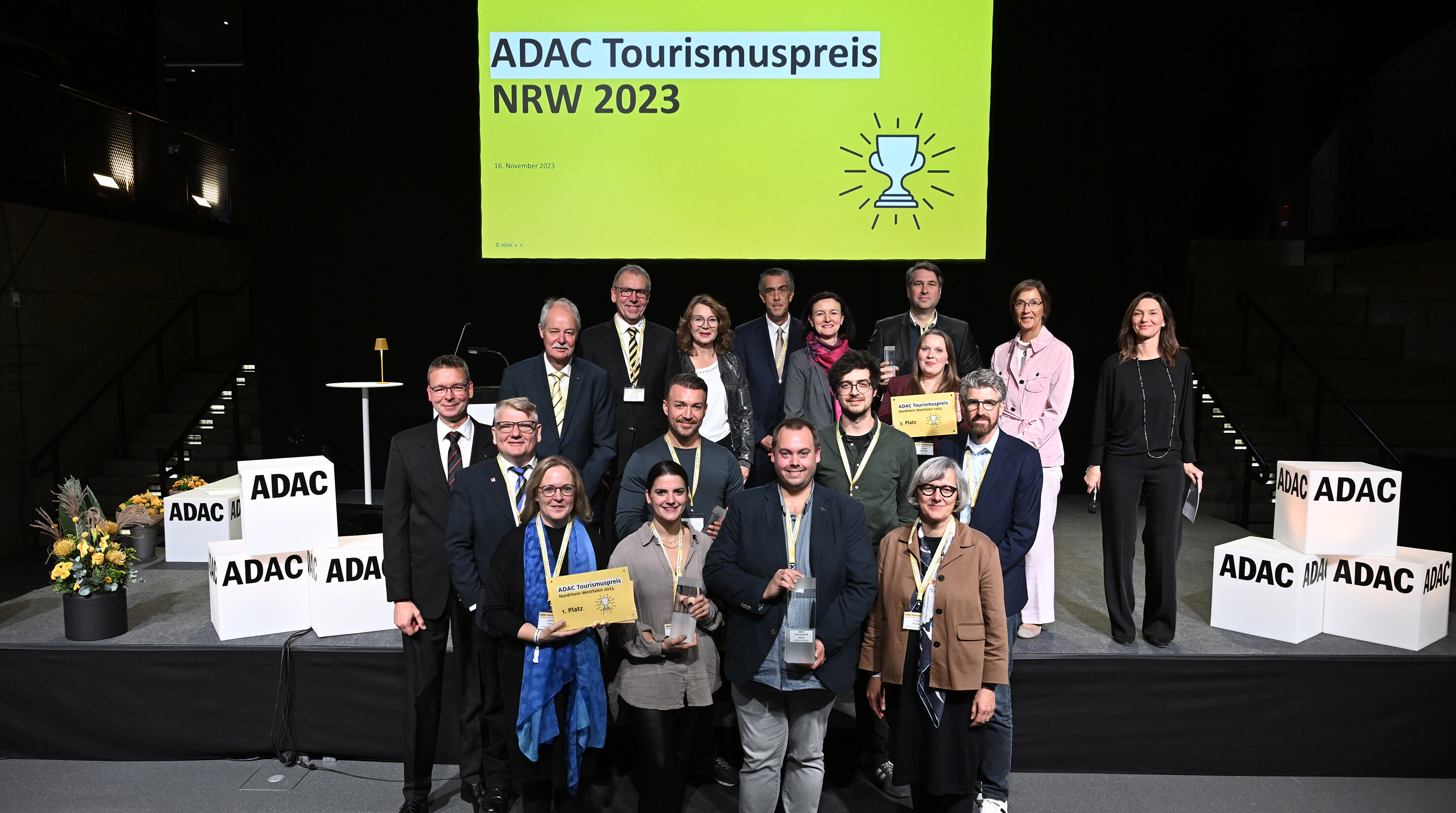 Gewinner:innen des ADAC-Tourismuspreises NRW 2023 