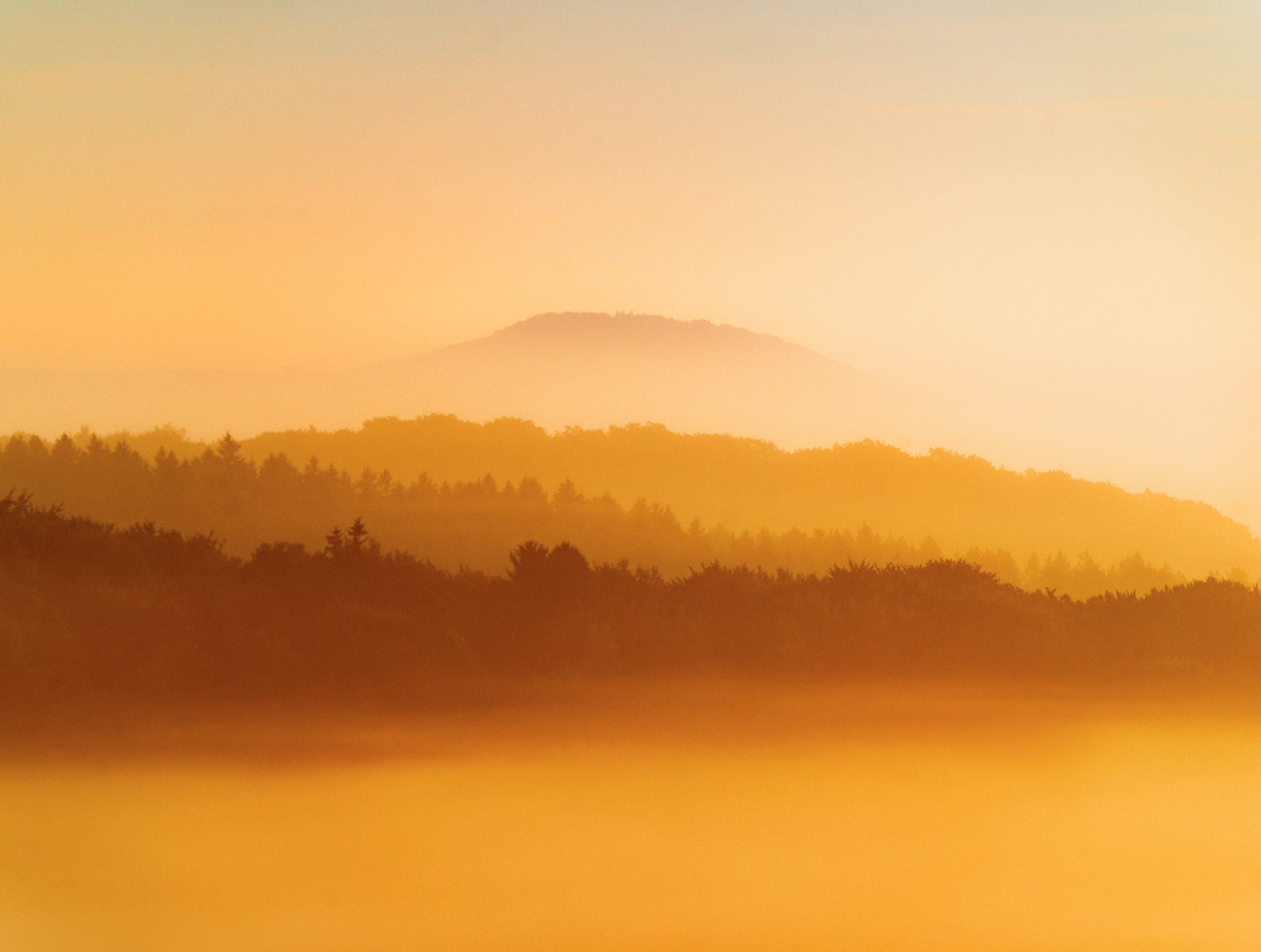 Kalvarienberg Sonnenaufgang bei Alendorf