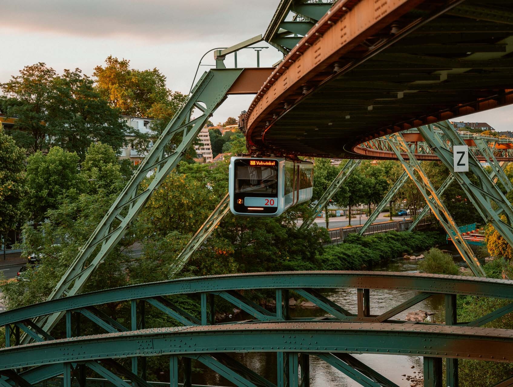 Schwebebahn in Wuppertal © Tourismus NRW e.V./Johannes Höhn Schwebebahn in Wuppertal